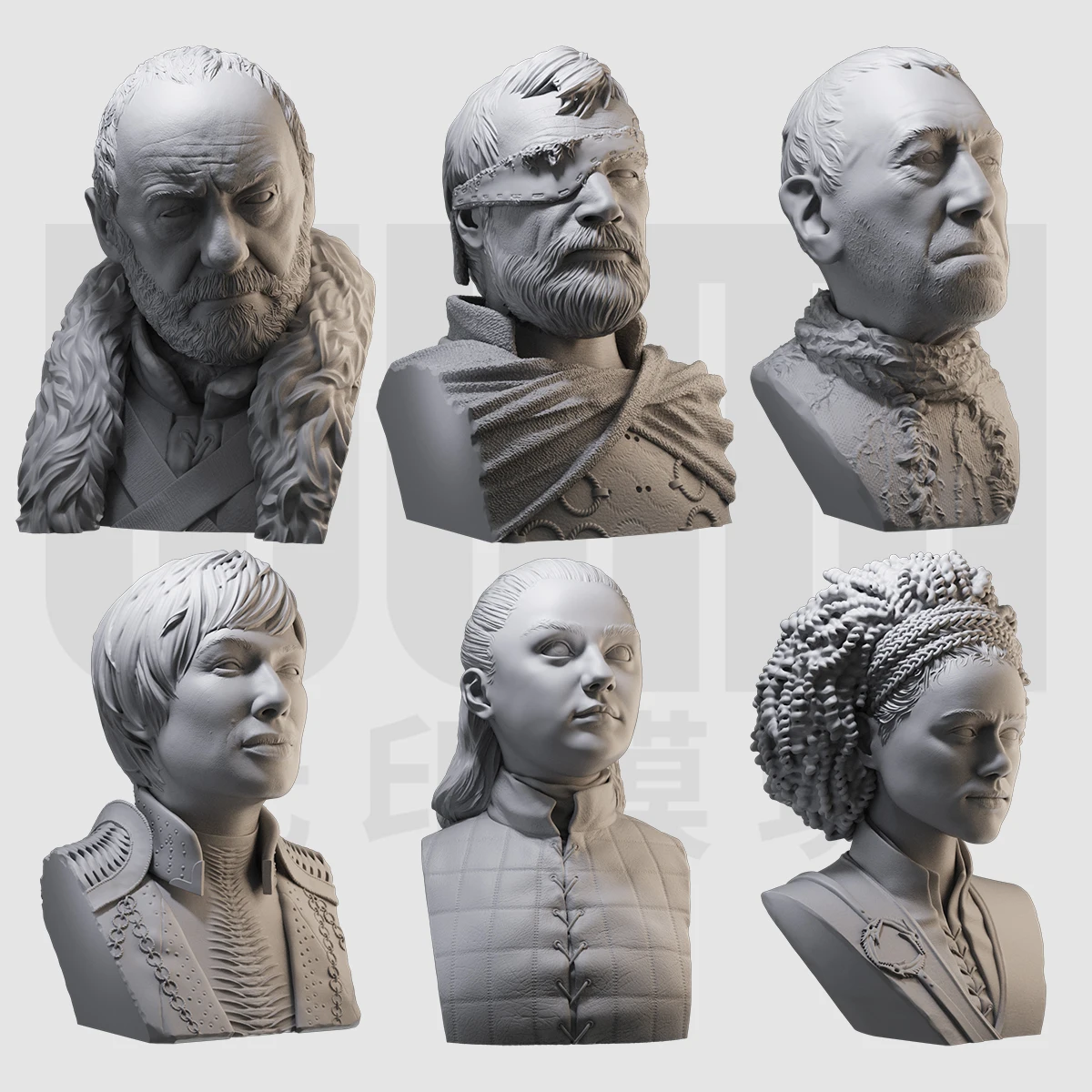 Модель Фигурки рыцаря лука из смолы 1/10 цветов 33 two ya белая форма