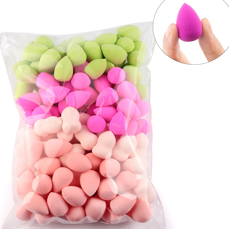 

Wholesale Mini Makeup Sponge Water Drop Shape Makeup Soft Foundation puff Concealer Flawless Mixed cosmetic makeup sponge