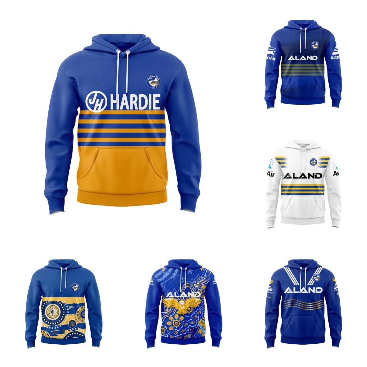 2024 Parramatta Eels Heritage Jersey-HOODIE