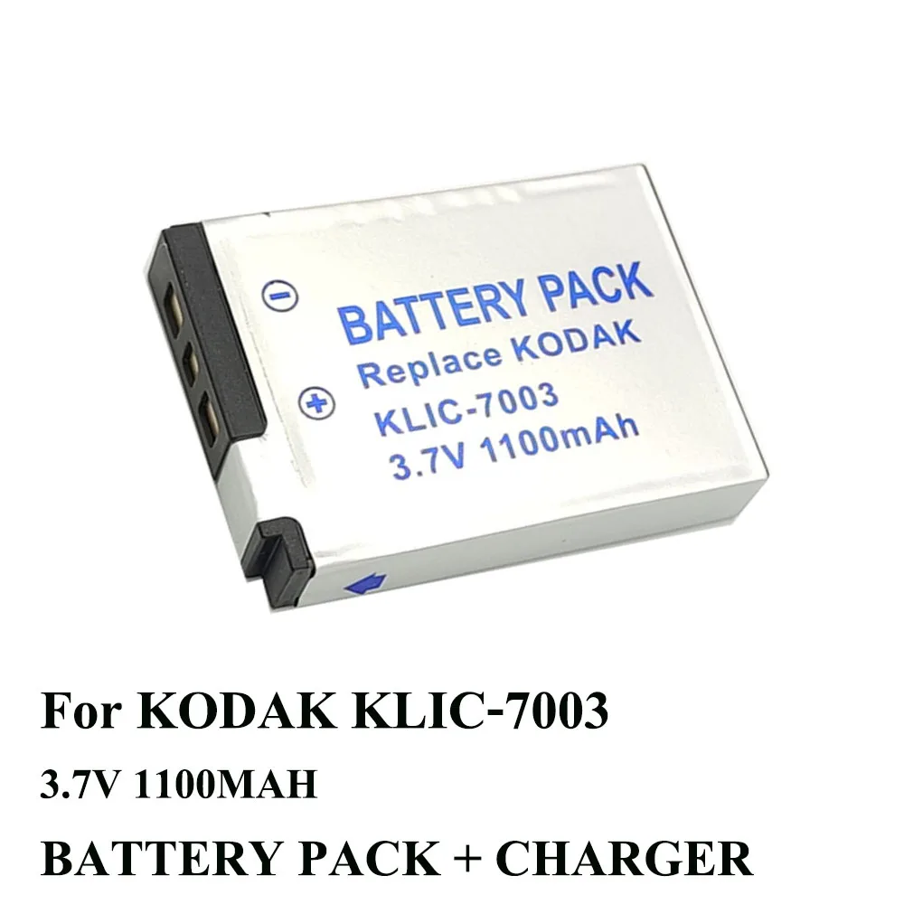 KLIC-7003 аккумуляторная батарея для KODAK 2x7003 EASYSHARE M MD V1003 V803 M380