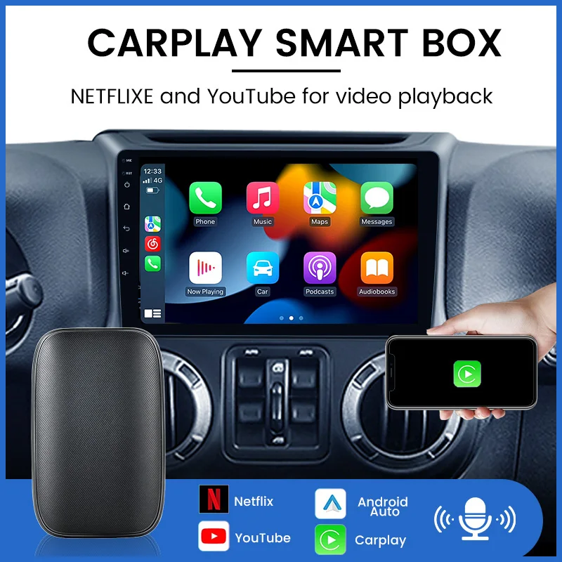 Беспроводной адаптер carplay box android auto. Беспроводной адаптер carplay box android auto