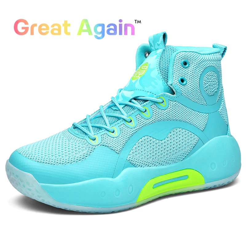

Unisex Basketball Shoes Size 36-45 Men Mid-Top Boys Basketball Shoes Rubber Sole Shoes For Basketball MD Basketball Shoes Men 11