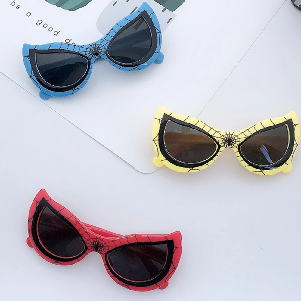 

2023 Kilig Cartoon Children's Sunglasses Spider Pattern Kids Decoration Anti-UV Sun Glasses for Boys Girls Eyewear Children Gift