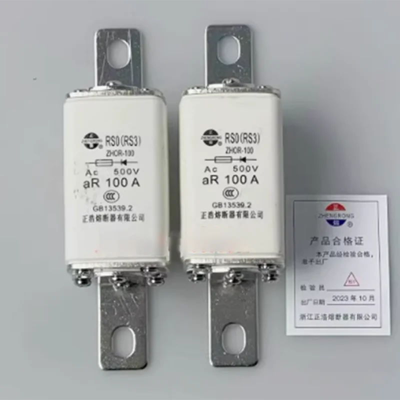 CLVC Новый RS0-100 RS3-100 RS0/RS3-100 Керамический быстрый предохранитель с сердечником 60A