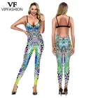 VIPFASHION Хэллоуин вечерние женские косплей костюм с длинным рукавом пикантные спринтом змеи, леопарда и зебры печати, обтягивающее, узкое, комбинезон, верхняя одежда для детей