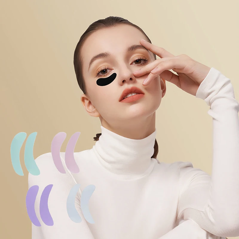 Многоразовые 1 пара подушечек для глаз силиконовые полоски подтяжка ресниц