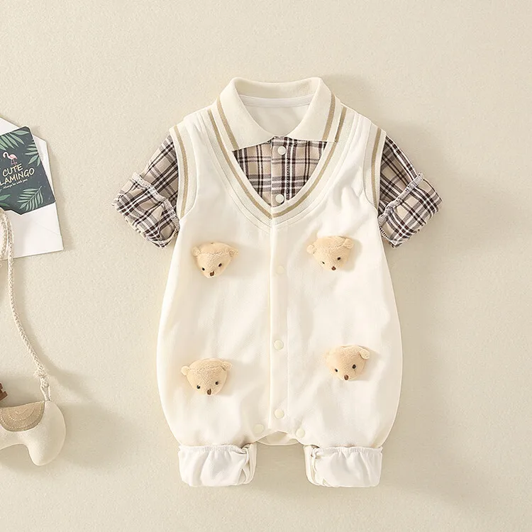 Детское боди с длинным рукавом