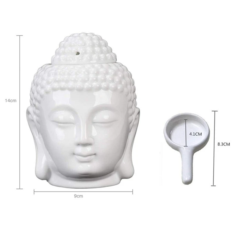 Керамическая ароматическая масляная горелка Будды лампа для ароматерапии в