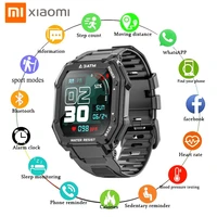 xiaomi 1 69 inch 3atm ip68 waterproof smart watch men women fitness tracker blood pressure monitor outdoor sports smartwatch