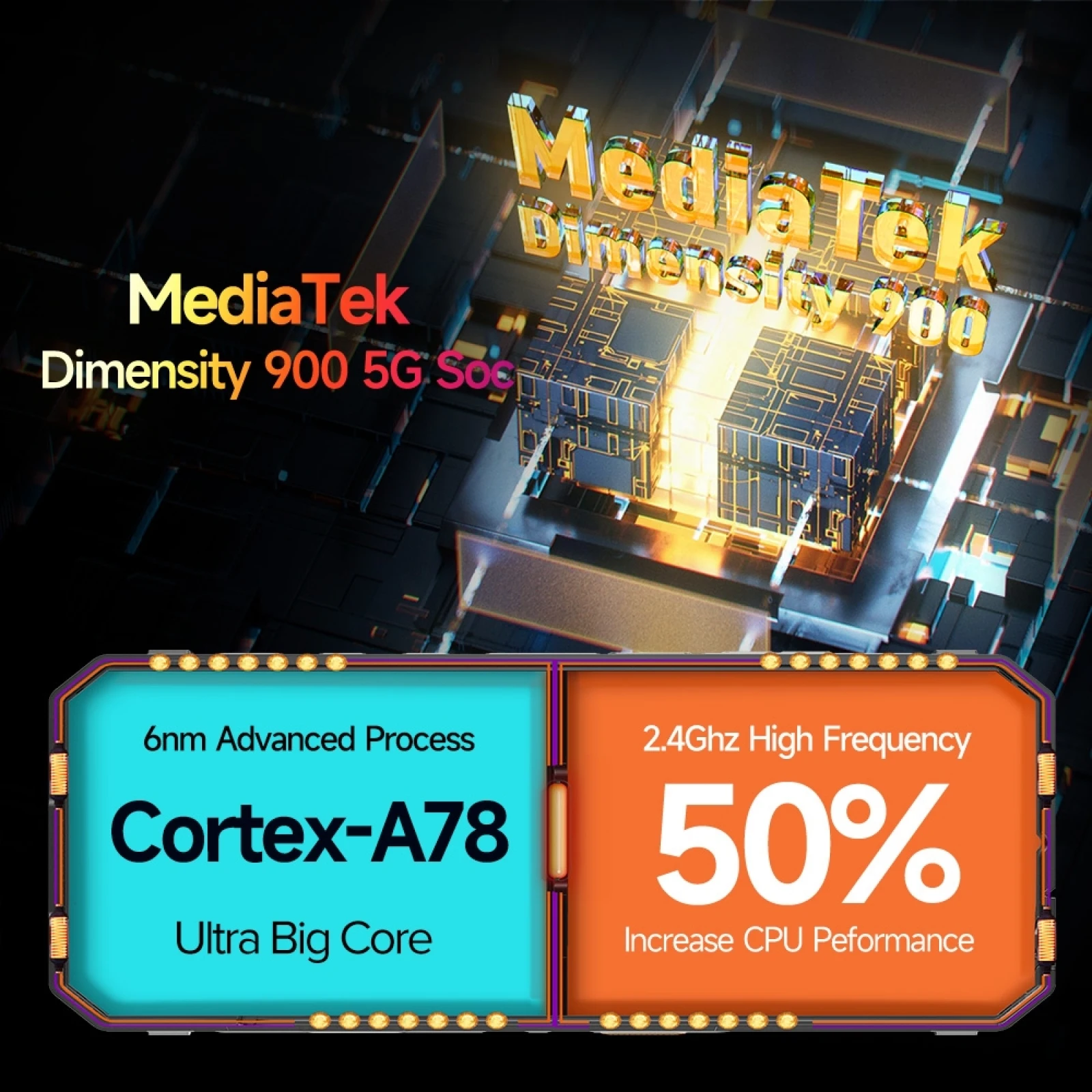 Ulefone Power Armor 18T Rugged Phone Global Version 12GB+256GB ROM Android 12 MTK Dimensity 900 5G Octa Core NFC Thermal Imaging