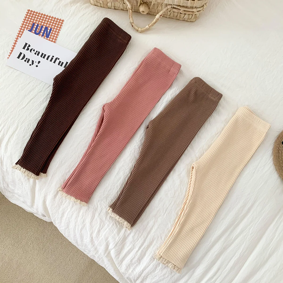 Осень 2023, леггинсы для маленьких девочек