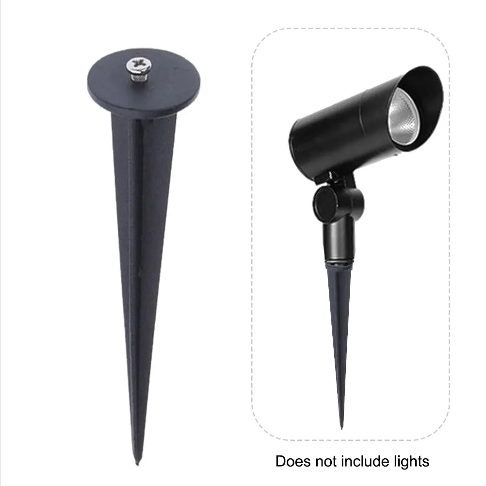 

Литая алюминиевая наземная шипа, легкая установка, запасные аксессуары для наружного освещения, детали прожектора, стойка, антикоррозийный