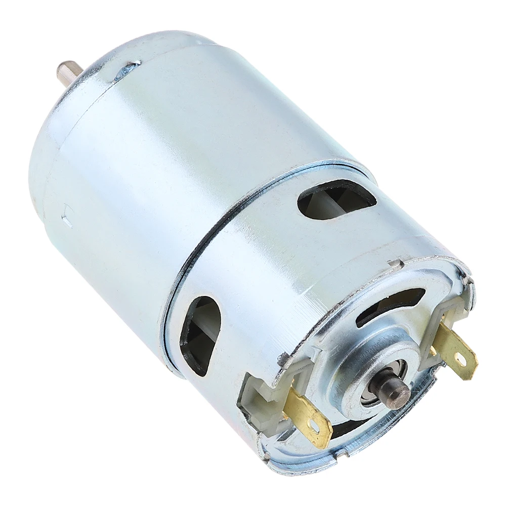895 DC Motor Double Ball Bearing12V 6000RPM Brush High Speed with Cooling Fan and Torque for Sprayer Car Wash Pump | Обустройство
