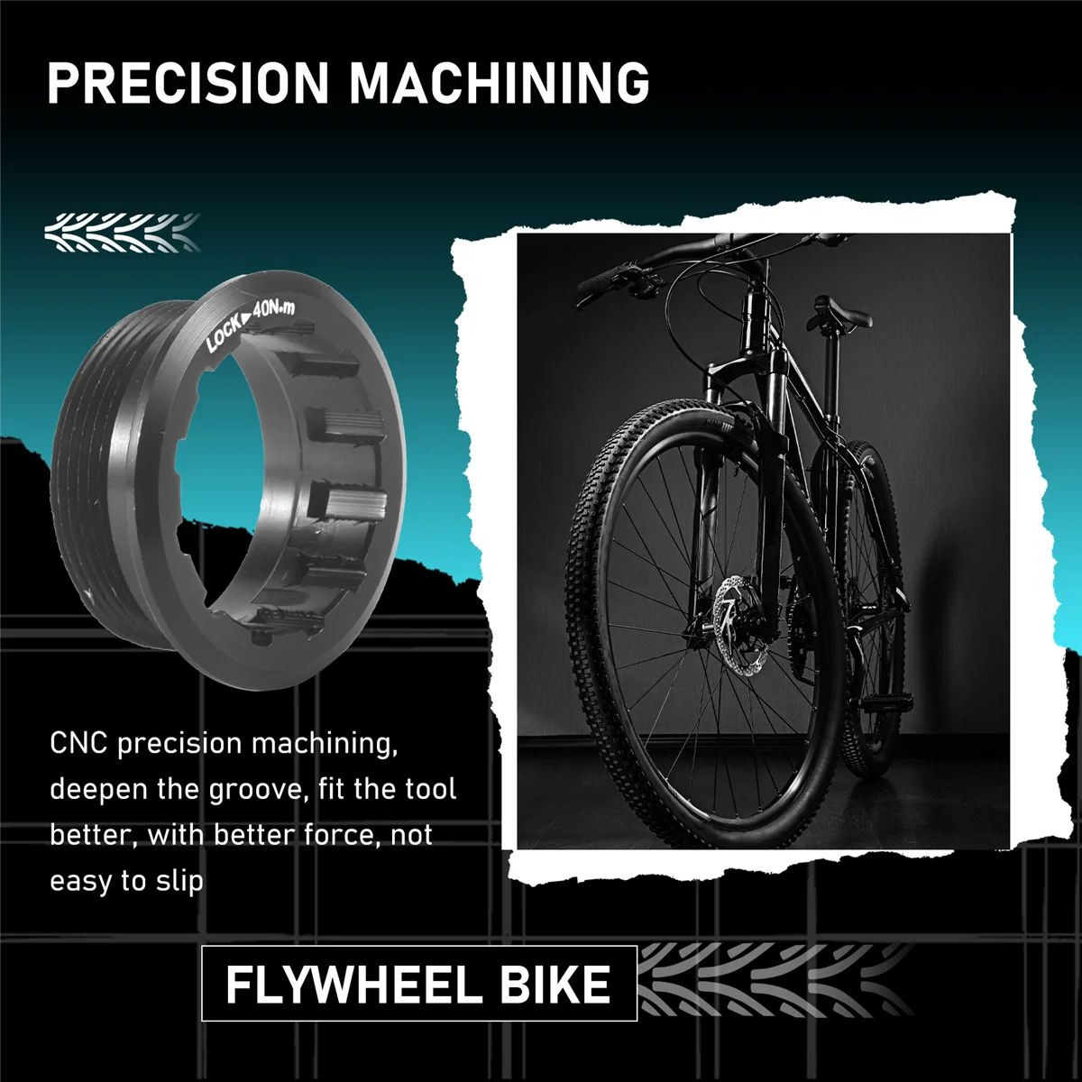 Bike Flywheel Cover 12Speed Cassette Lock Cap CNC Aluminum Alloy Locks Ring MTB Road Bicycle for Shimano M7100 6100 8100