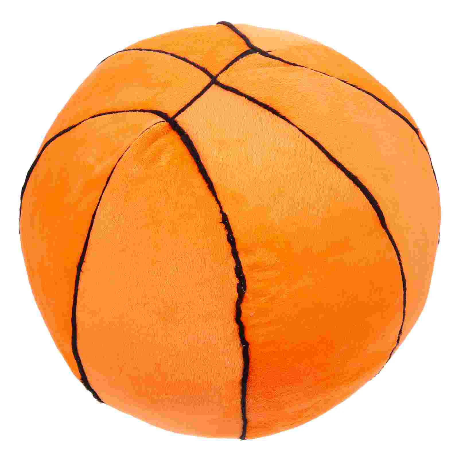 

Office Decore Kids Ball Basketball Pillow Toy Gift Cuddling Decorative Pp Cotton Throw Cushion Child