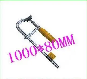 BESTIR taiwan brand high grade plastic handle 1000*80mm F super heavy clamper industry tool,NO.10709