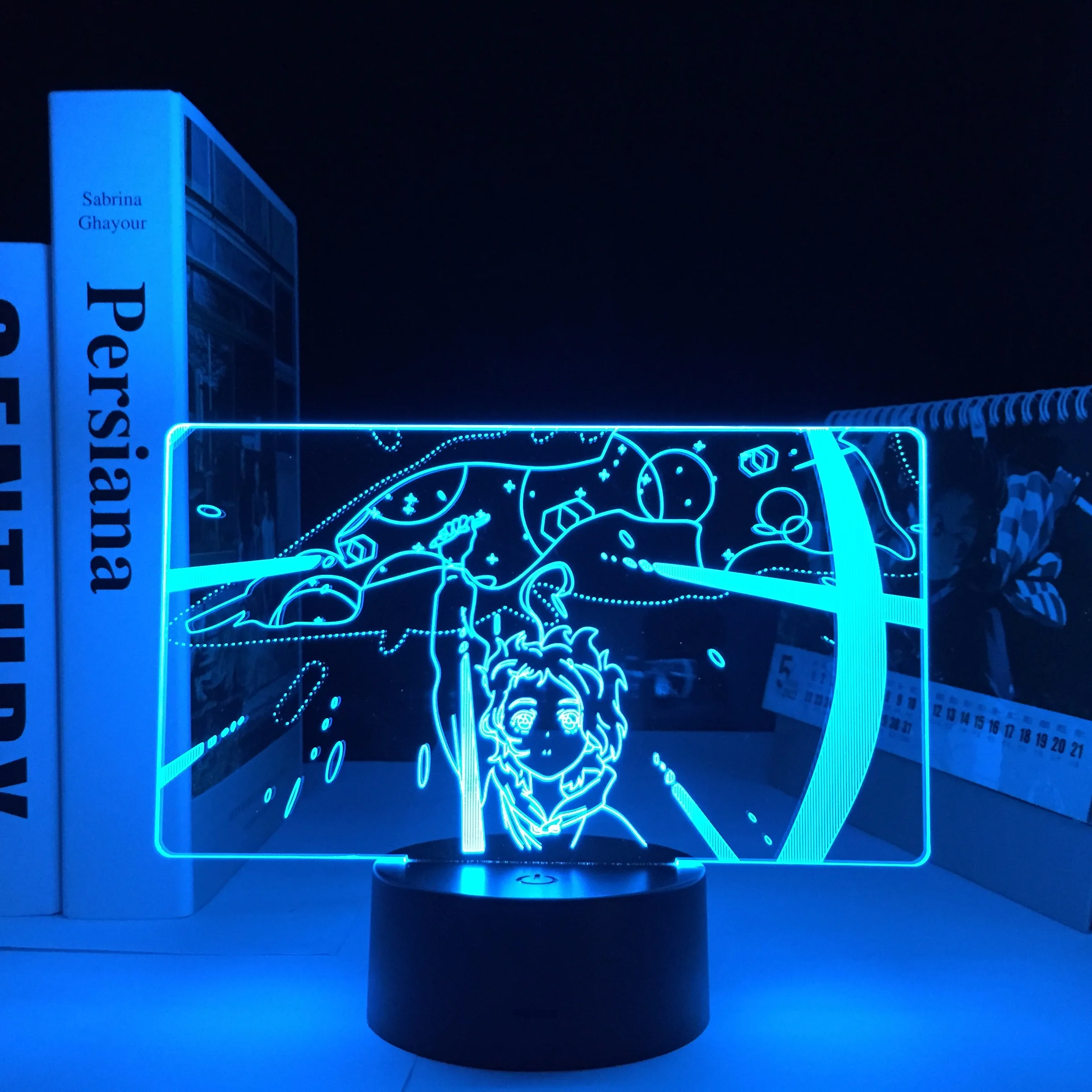 

Wonder Egg Priority Ai Ohto LED Night Light for Home Decor Kids Birthday Gift Nightlight Mange Wonder Egg Priority 3D Lamp Anime