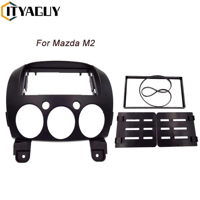 

Двойная Din DVD стерео панель Fascia ДЛЯ MAZDA 2 Demio 2007 + Радио приборная установка установочный комплект рамка