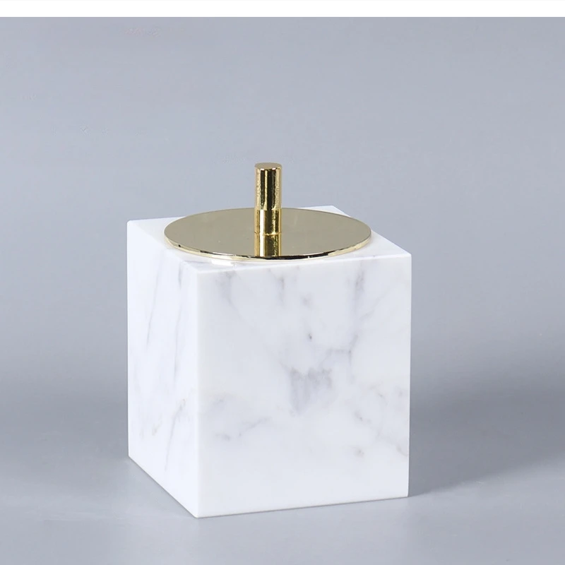 Европейский стиль роскошная бутылка для мыла под мрамор прямоугольный поднос