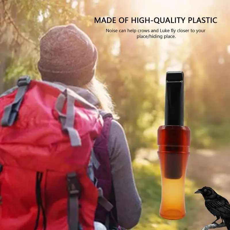na wrony zadzwoń ptak gwizdek stymulujący wrona realistyczne dźwięki autentyczny brązowy myśliwski