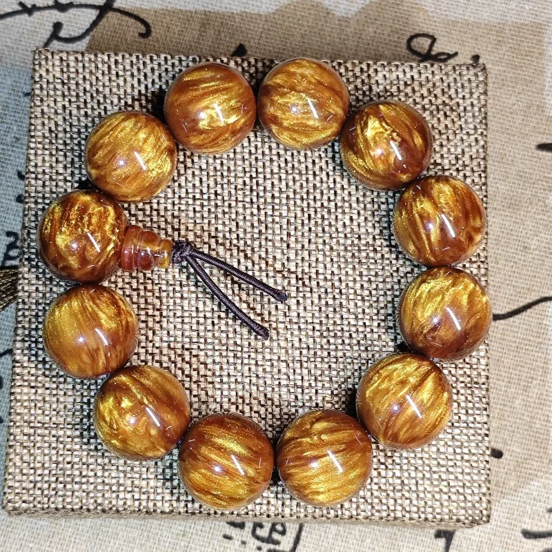 Роскошный браслет из бисера ивы Jinhai смолы и тыквы в этническом стиле амулет удачи