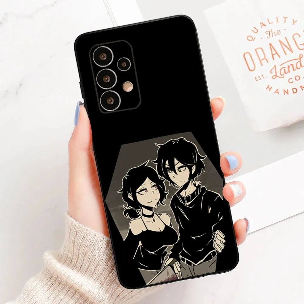 Чехол для телефона T-The Coffin A-Andy Leyley Game Samsung Galaxy A13 A21s A22 A31 A32 A52 A53 A71 A80 A91 мягкий черный