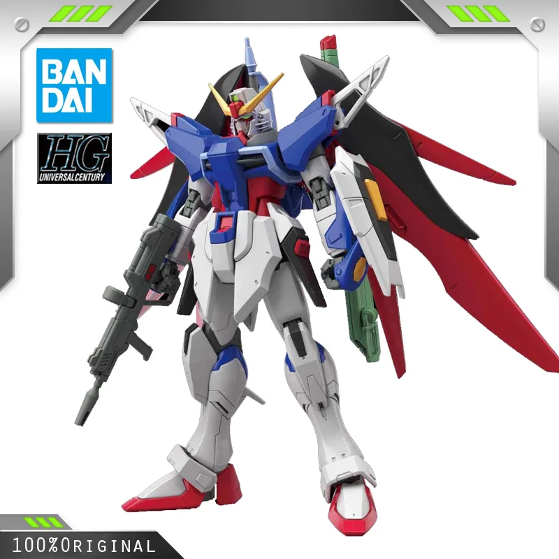 BANDAI Аниме HGCE 1/144 ZGMF-X42S DESTINY новый мобильный отчет Gundam сборная пластиковая модель комплект экшн-игрушка Фигурки Рождественские подарки