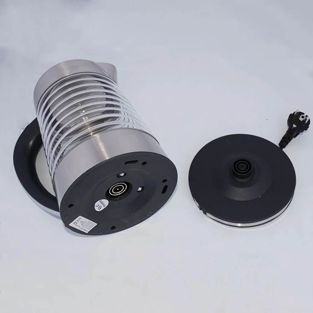 Портативный чайник 220 л электрический умный стеклянный из нержавеющей стали