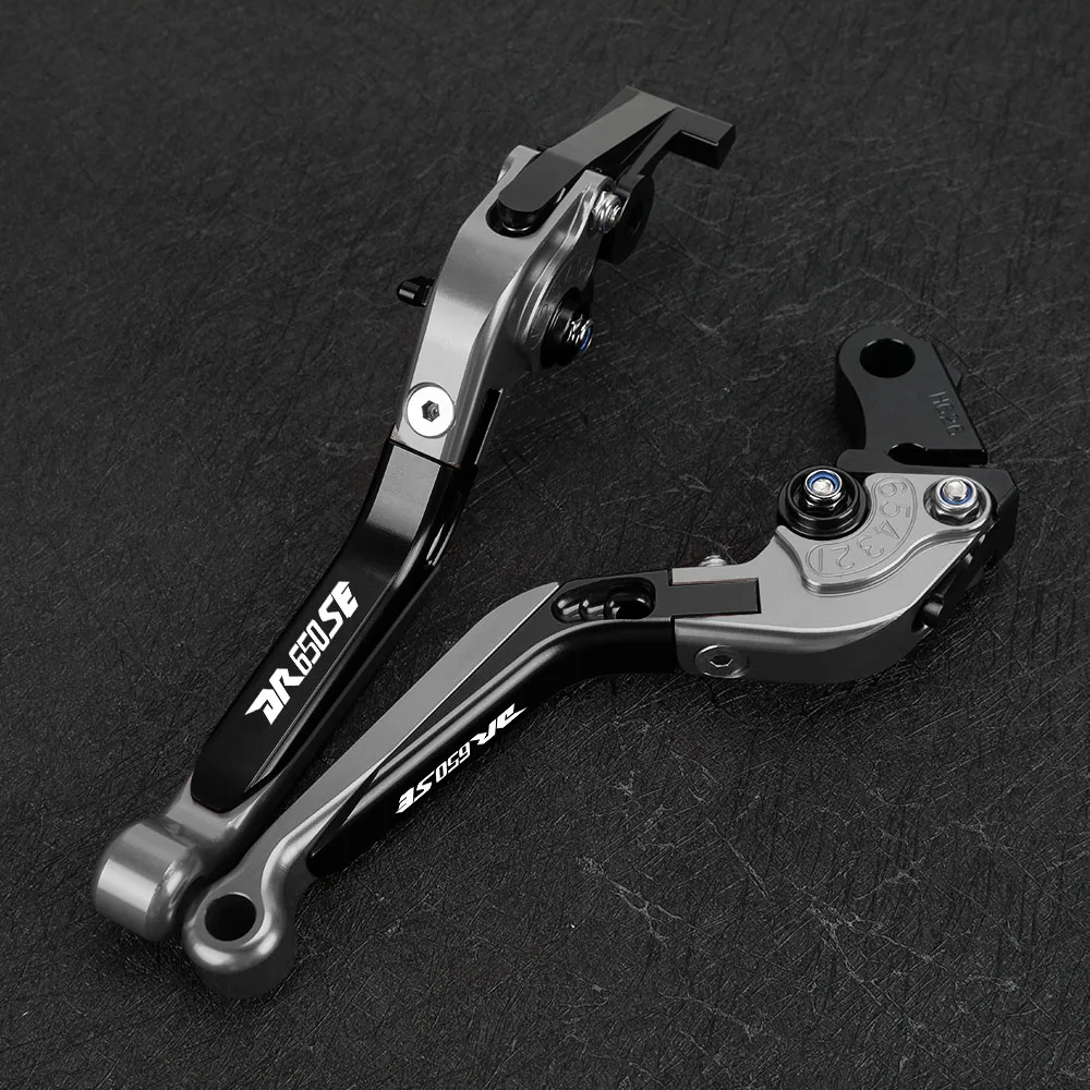 

DR650 для Suzuki DR650S DR650SE DR 650 DR650 S SE 1994-2010, мотоциклетные Складные Выдвижные рычаги сцепления, тормозные рычаги, рукоятка, торцевые ручки