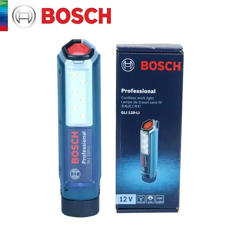 Рабочий телефон Bosch GLI 120 Светодиодная лампа 12 В для зарядки наружная беспроводная