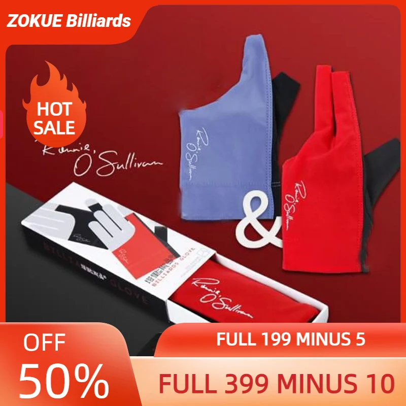 

Перчатки Talisman серии O'Sullivan для бильярдного кия, прочные удобные перчатки с тремя пальцами, профессиональные аксессуары для кия