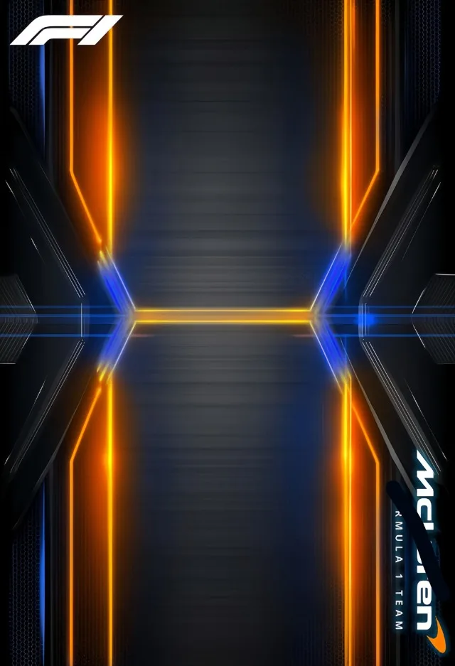 Современные гоночные автомобили постер на холсте