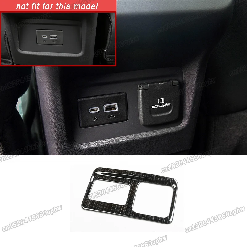 

Автомобильный задний подлокотник из углеродного волокна, панель с USB-портом, отделка для Chevrolet Blazer 2020 2021 2022 2023 2019, аксессуары для интерьера, С...