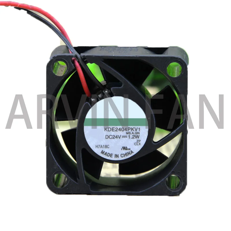 Вентилятор KDE2404PKV1 4020 4 см 24 в 1,2 Вт источник питания осевой вентилятор охлаждения