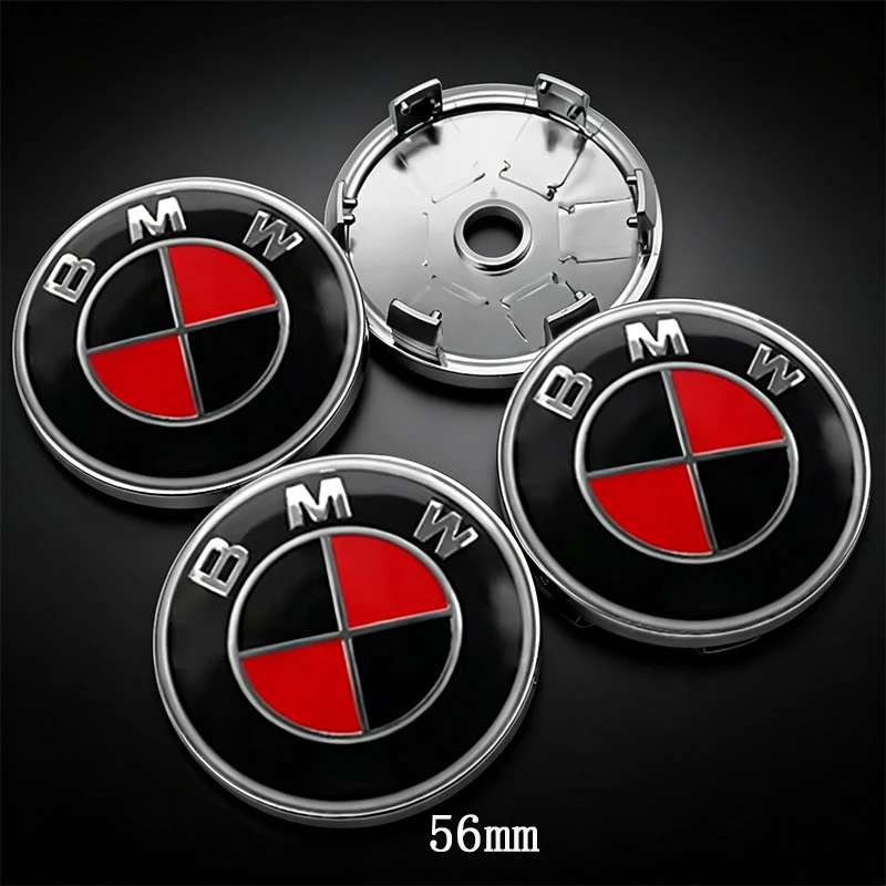Фото Комплект из 4 колпачков для центра колеса (68/56 мм) для BMW E46 E39 E53 E65 E66 E90 G26 X3 X4 X5 G30 F15 F10 №2