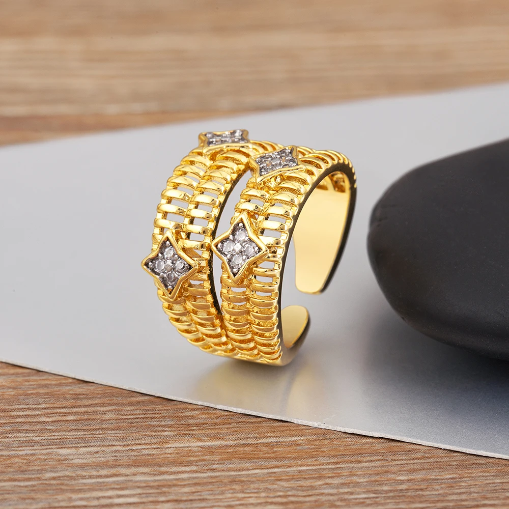 Высокое качество креативные трендовые многослойные очаровательные открытые