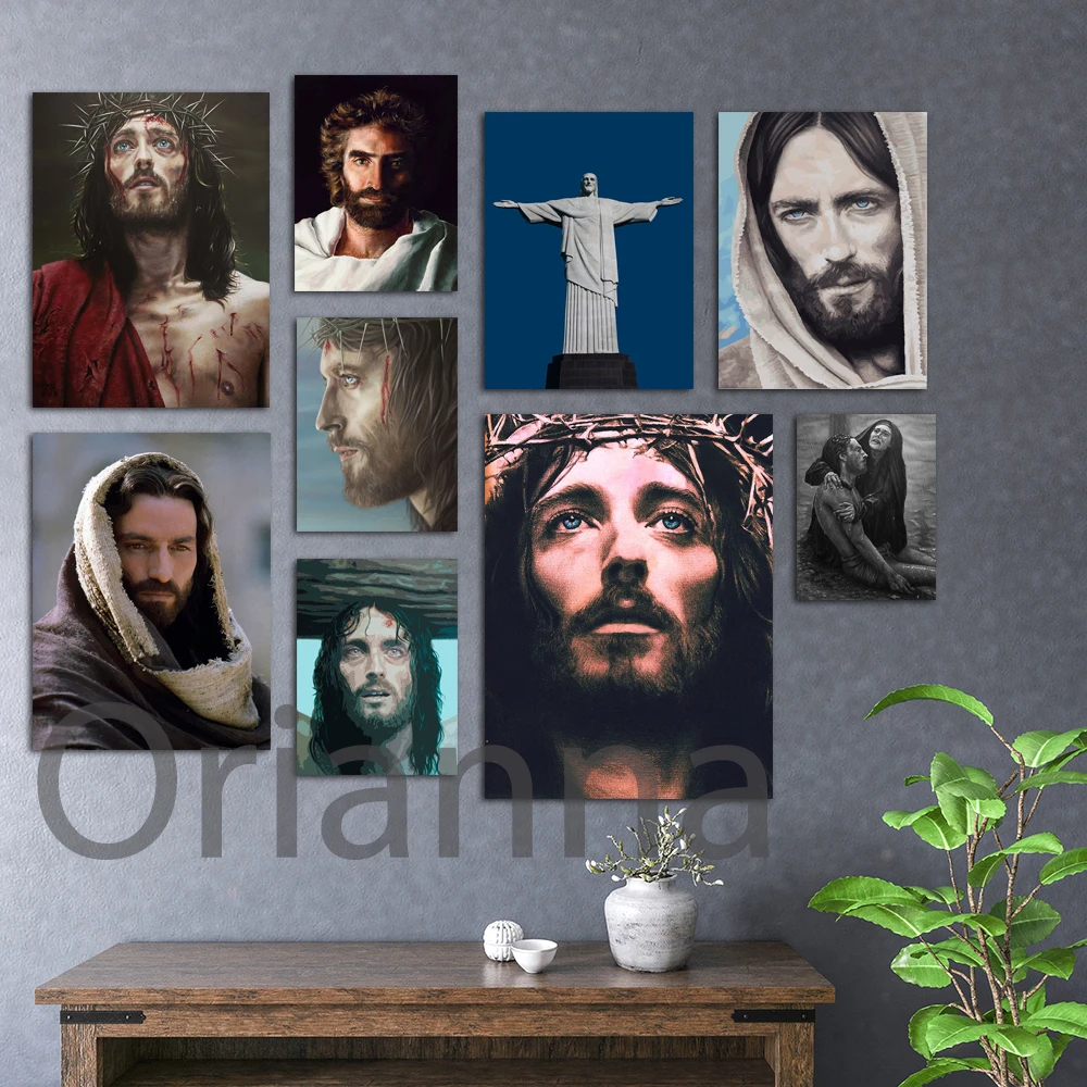 

Jesus Christ Portrait,Jesus Christ Wall Art,Jesus Prince Of Peace Prints,Jesus Christ And Mary Poster Home Decoration Cuadros