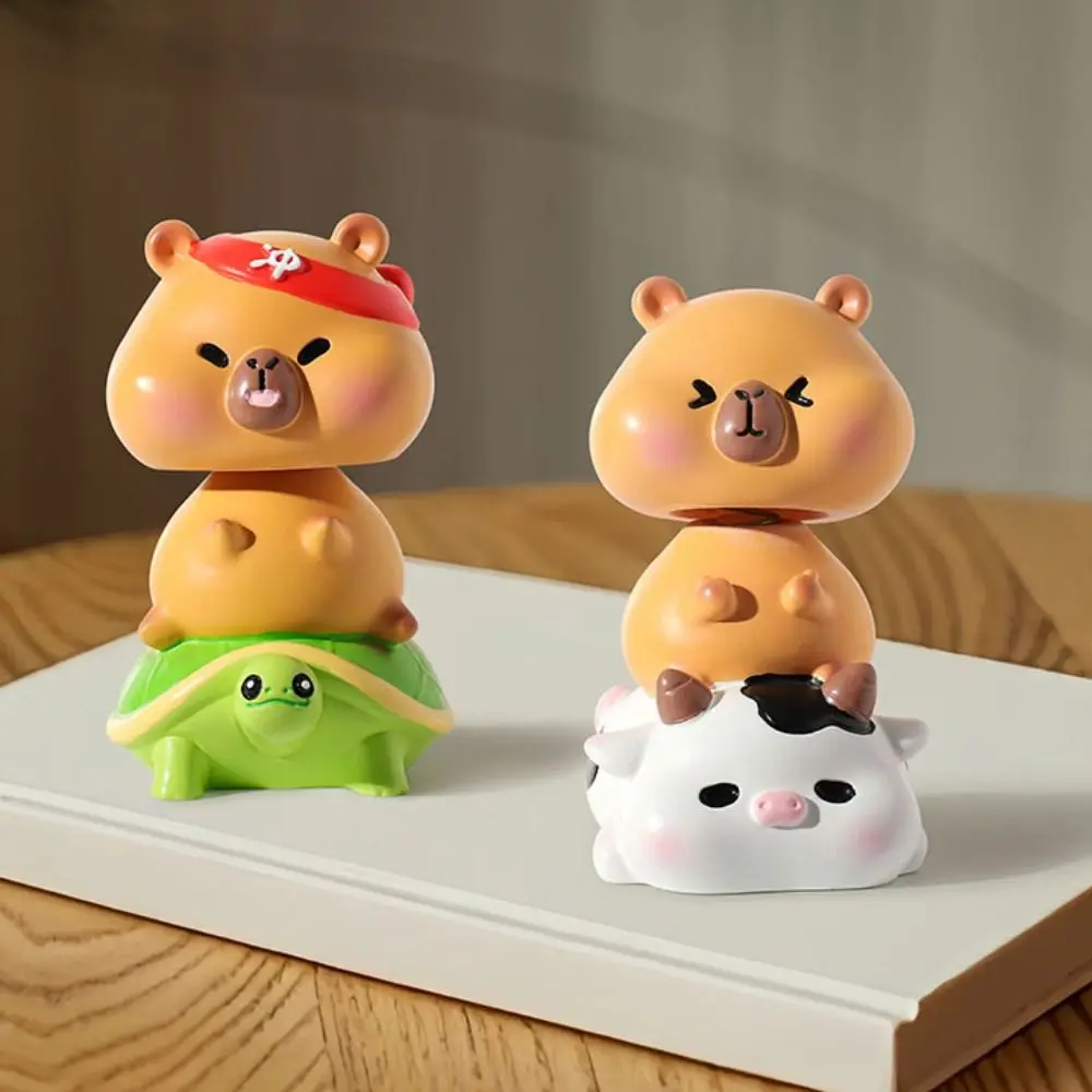 Фигурки животных капибара игрушки имитация модели капибары фигурки героев