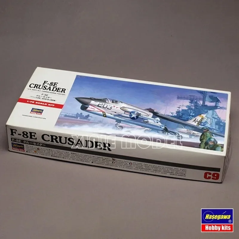 Hasegawa 00339 F-8E Crusader [ВМС СШАМорская авиация] Модель истребителя на авианосце, масштаб 172, набор для сборки, игрушка DIY (art.: 3920dafffda7c) - 3920dafffda7c
