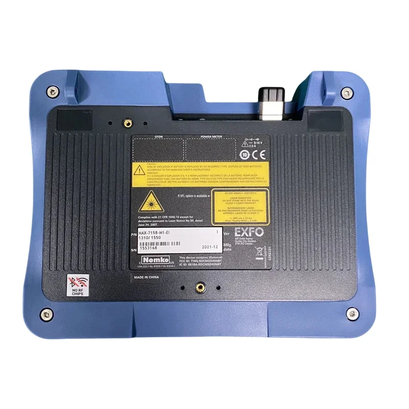 EXFO волоконно-оптический рефлектометр Tester Last-mile OTDR MAX-715B-M1 1310/1550nm 9/125um с поддержкой