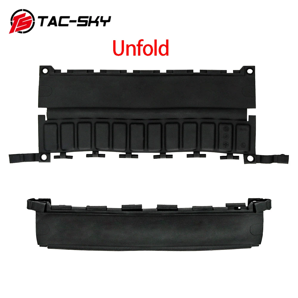 TAC-SKY ARC rail adapter, detachable earphone left and right accessories, suitable for PELTOR COMTAC tactical earphones