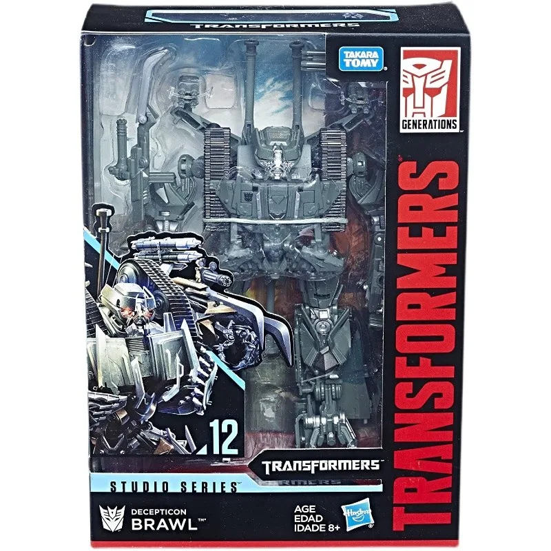 

Экшн-фигурки TAKARA TOMY Transformer Studio Series SS12 Voyager Class, декоптикон Brawl, трансформер, робот, рождественский подарок