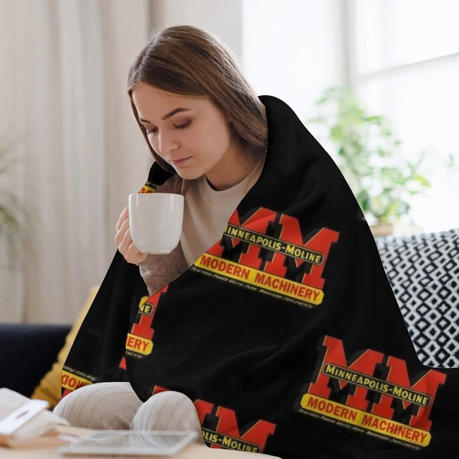 Фото Одеяло Минниаполис молина, фланелевая ткань, туристические одеяла для кровати №3