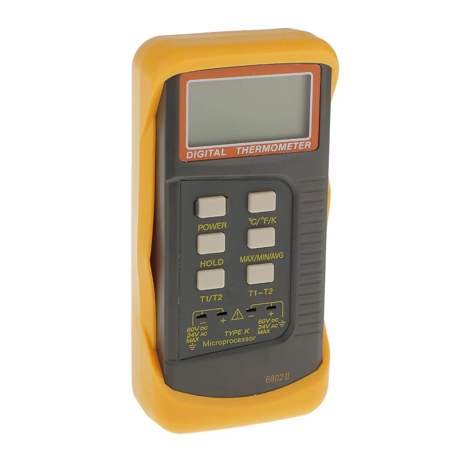 Термопарные разъемы 60 В постоянного тока 2-канальный тестер для измерения