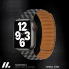 Ремешок из углеродного волокна для Apple watch band 44 мм 40 мм 41 мм 45 мм 42 мм 38 мм, магнитный браслет для iWatch Series 3 5 4 SE 6 7