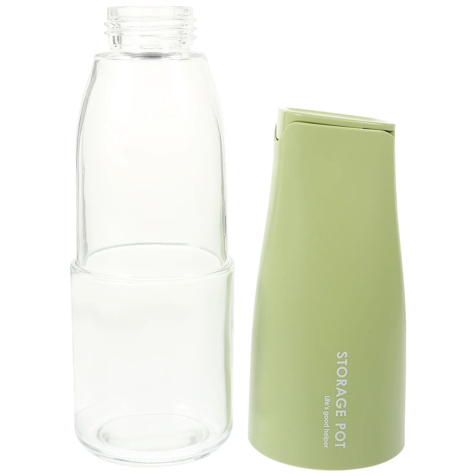 

Oil Bottle Dispenservinegar Seasoning Container Olive Cruet Pourer Storage Sauce Soy Spout Pot Decanter Cooking Jar Sesame Auto
