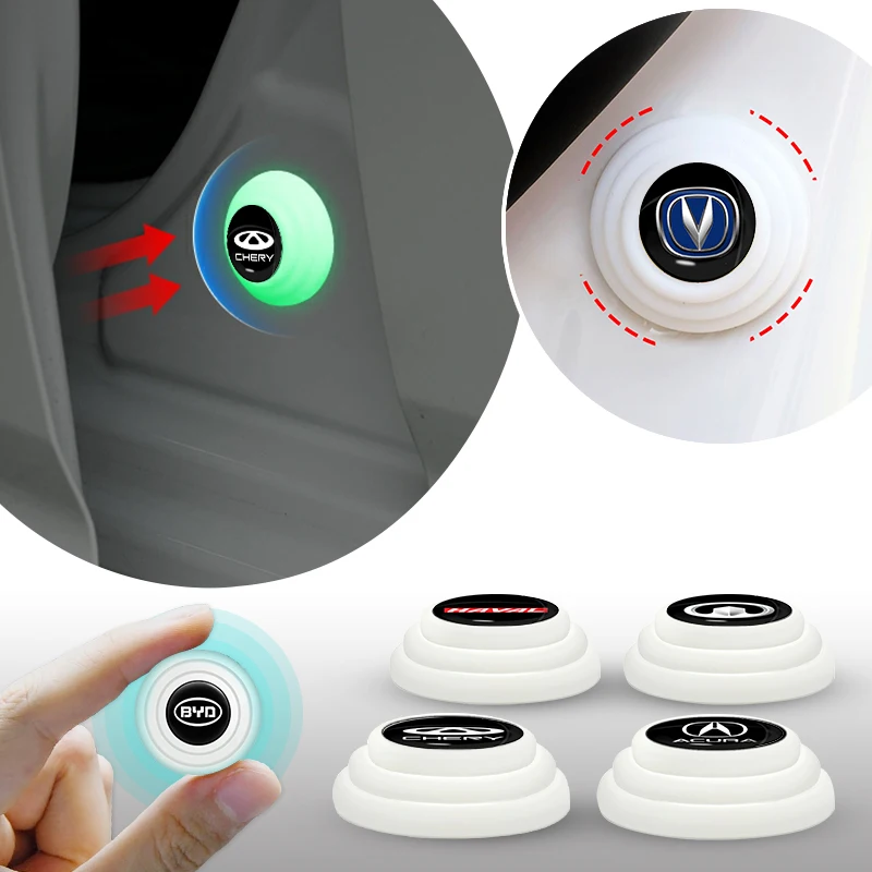 

4pcs Brand New Car Door Fluorescent Shock Absorber for Lada Vesta Kalina 2 Xray Cross Priora 2101 Niva Samara Granta Accessories