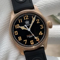 bronze mechanical watch steeldive sd1940sv pilot onion crown 200m waterproof nh35 movement dive men wristwatches swiss luminous