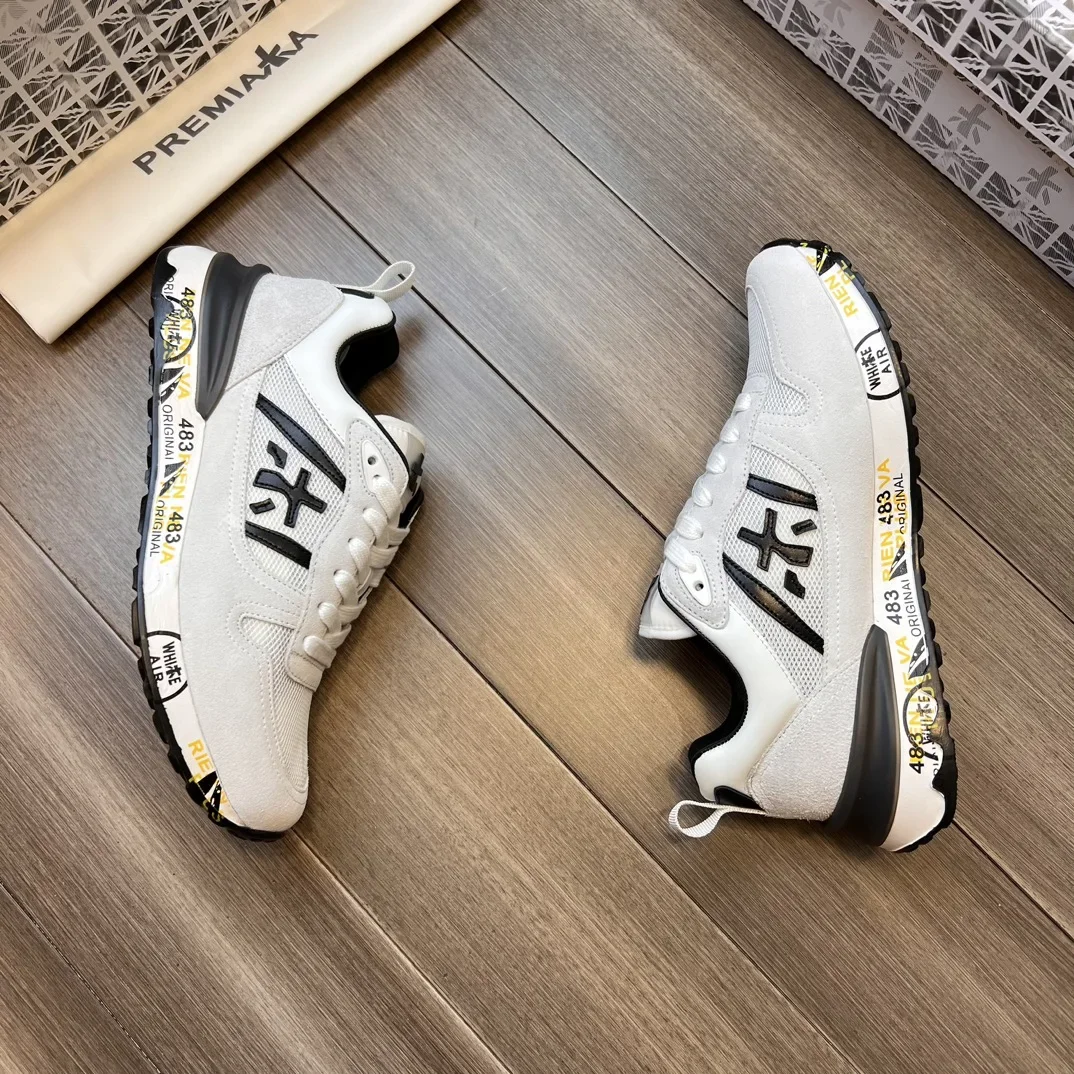 PREMIATA Мужская модная простая повседневная легкая спортивная обувь в стиле ретро