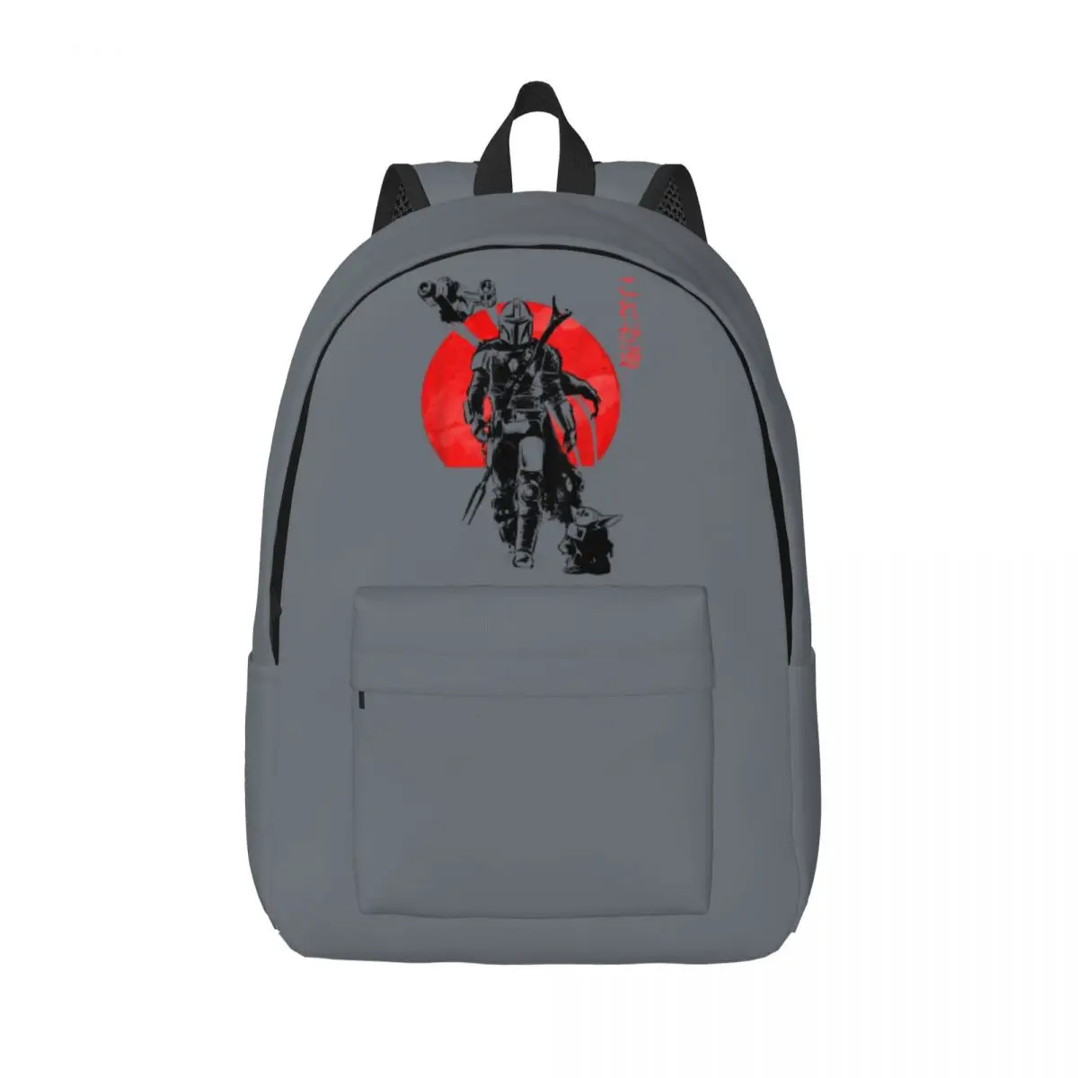 

Disney Star Wars Backpack Middle High College School Student The Mandalorian The Child Red Sun Bookbag Teens Daypack Outdoor